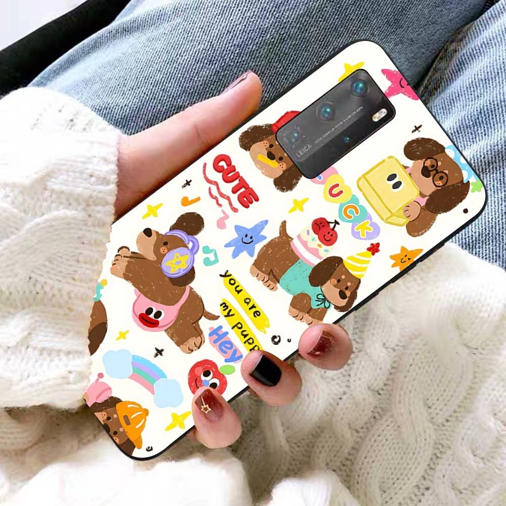 Cute Dachshund Bulldog Phone Case For Huawei P 8 9 10 20 30 40 50 Pro Lite Psmart Honor 10 Lite 70 Mate 20lite