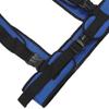 Wheelchair Belt Support Vest Adjustable Wheelchair Belt Breathable Whole Body Blue Seatbelt