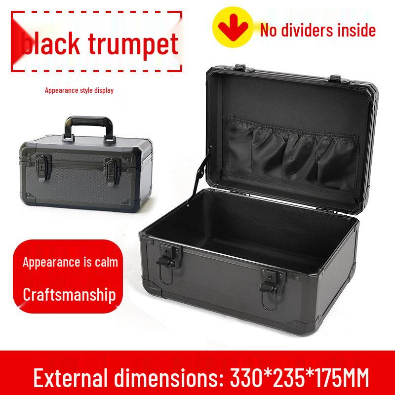 Portable Aluminum Alloy Lockable Tool and Beauty Storage Case