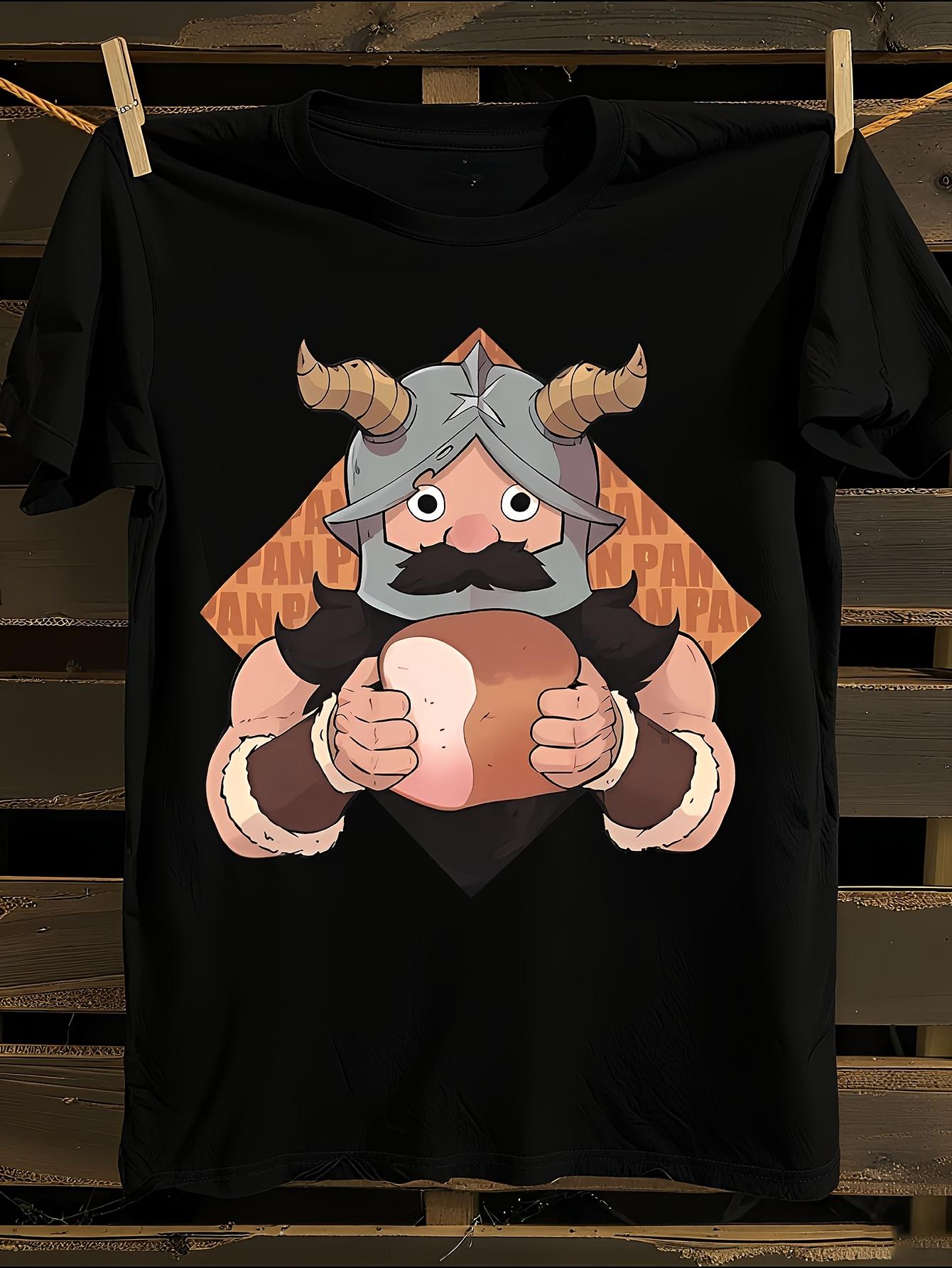Hipster Senshi Dungeon Meshi Anime Tshirt Anime Graphic T... M