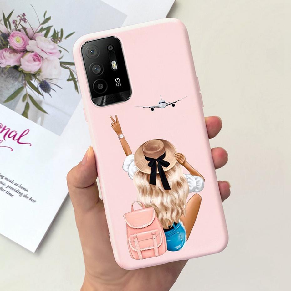 Fashion Case For OPPO Reno5 Z CPH2211 Soft Silicon Shockproof Protective Cover For Oppo Reno 5Z 5G Phone Cases