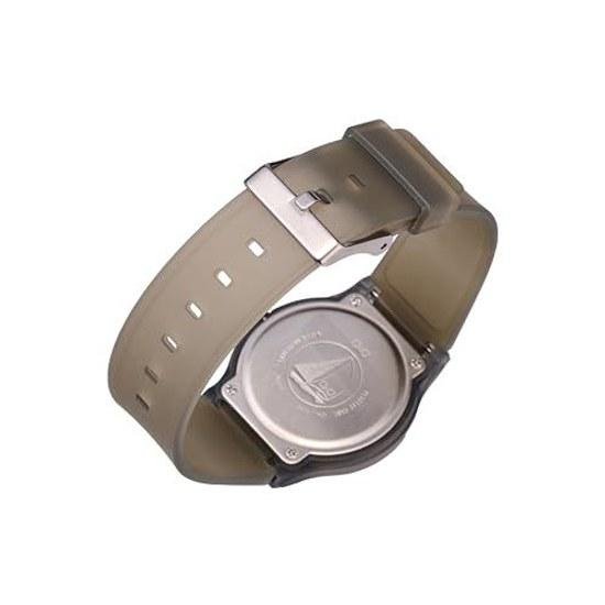 Citizen QQ Wristwatch Analog 10 ATM Water Resistant Urethane Belt V06A-518VK White Skeleton