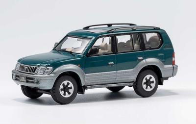 [USED]1/64 Gaincorp Products Toyota Land Cruiser Prado 90 LHD (Dark Green)