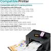 67XL Ink Cartridges Black/Color Combo Pack Replacement for HP Ink 67 67XL Ink Cartridges Work for HP DeskJet 2755e 2700 2855e 2842e 2800 4155e 4255e