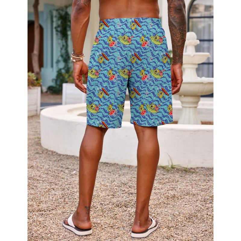 Thailand Yunnan Wasserspritzfest Hawaiihemd & Schnelltrocknende Shorts Set - Unisex Sommer Strandbekleidung