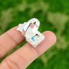 Natural Sleeping Beauty Turquoise Statement Ring Size 8.75 925 Silver
