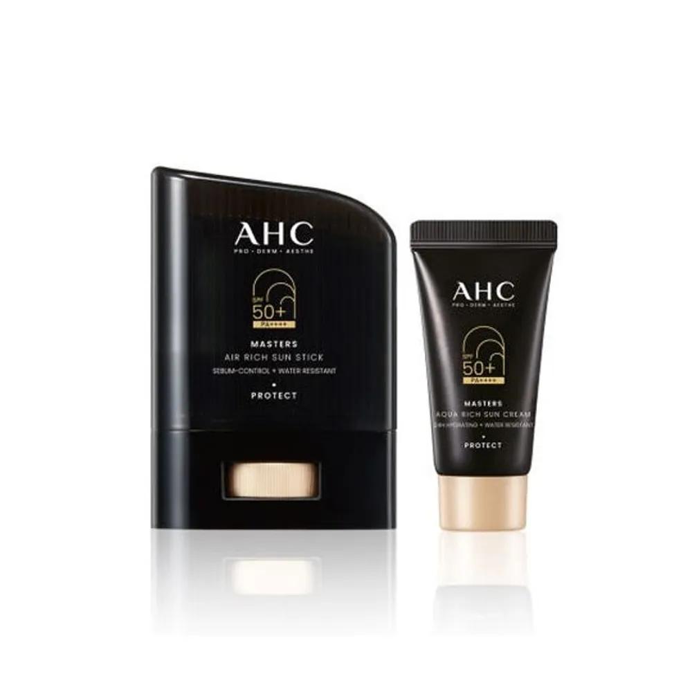 AHC Masters Air Rich Sun Stick 14g + Sun Cream 10ml (SPF50+/ PA++++)