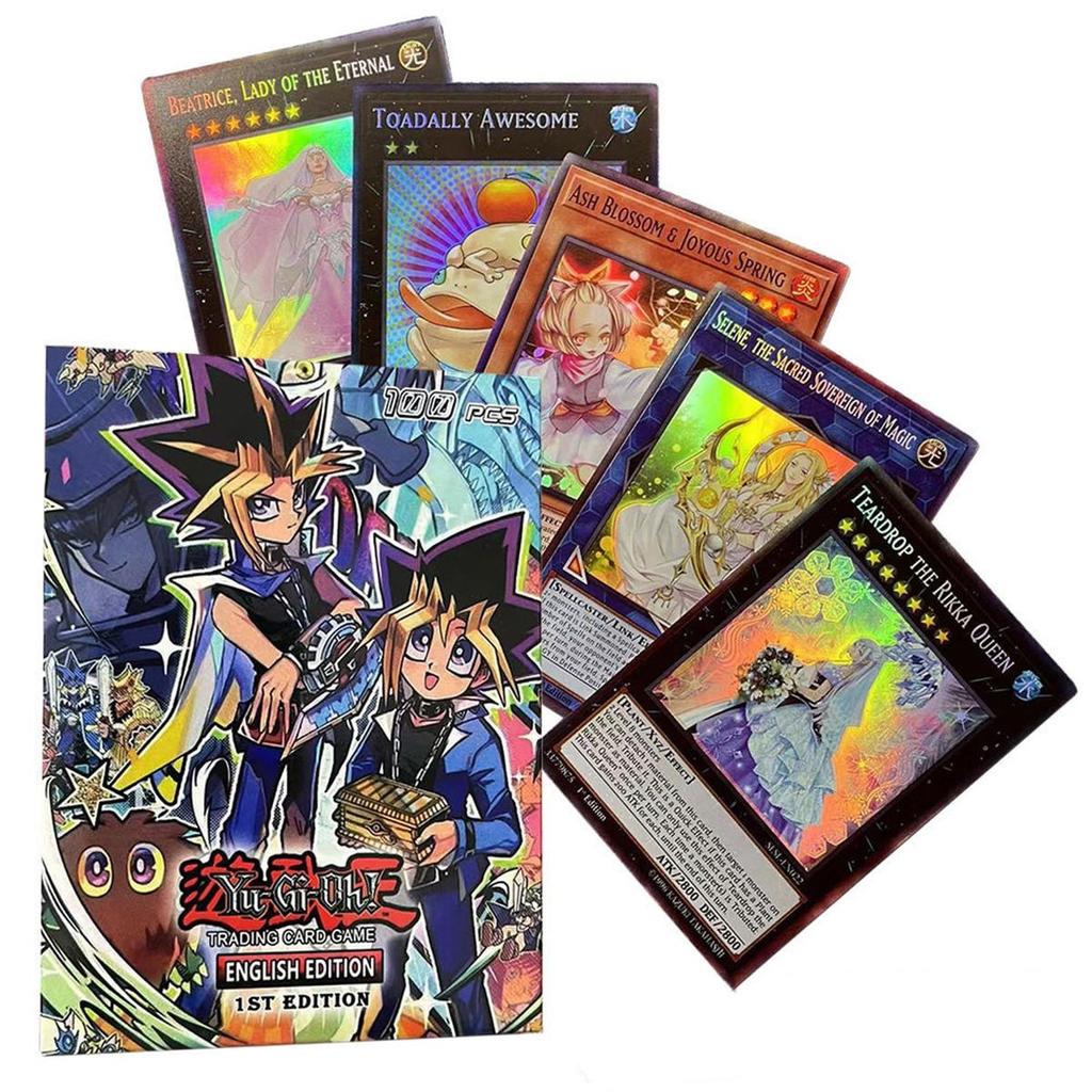 Buy 100Pcs No Repeat Holographic Yugioh Card In English YU GI OH Master  Duel Competitive Deck Trading Card Game Shiny Collection at affordable  prices  free shipping, real reviews with photos  Joom