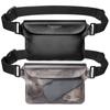 Spigen Aqua Shield A620 Waterproof Waist Bag Set (2 Pack) - Black, IPX8 Rated