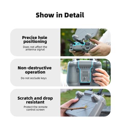 Foldable Sunhood RC Sunshade Screen Protection Sunshade Cover Lightweight for DJI RC 2 Remote Control with Screen