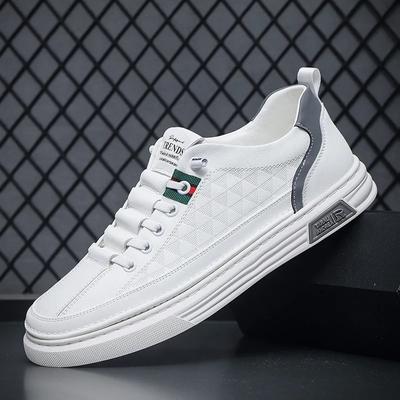 Scarpe Casual da Uomo alla Moda Autunnali Leggere Suola Morbida Bianche Tenis Scarpe da Corsa Stile Coreano Moda Quotidiana Scarpe Sportive