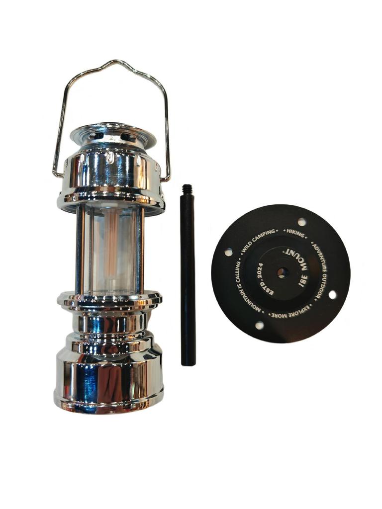 Portable Retro Oil Camping Lamp: USB Rechargeable Outdoor Stand & Atmosphere Light