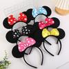 In Stock: Cute Minnie Mouse Ears Bow Headband for Children's Day