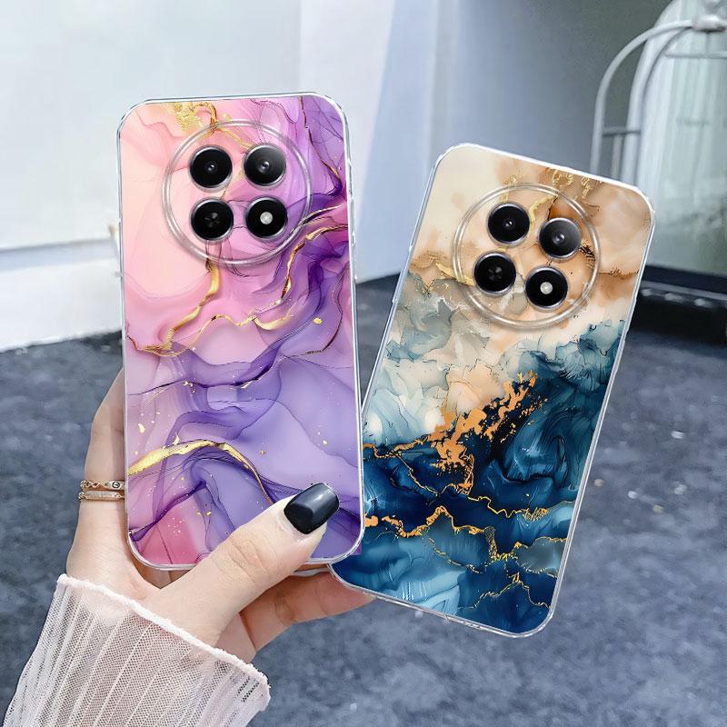 For Realme 12 13 12X 5G / 12 13 Pro Plus Case Luxury Phone Case For Realme13 13 Pro Plus 5G Clear Soft Silicone Protective Cover