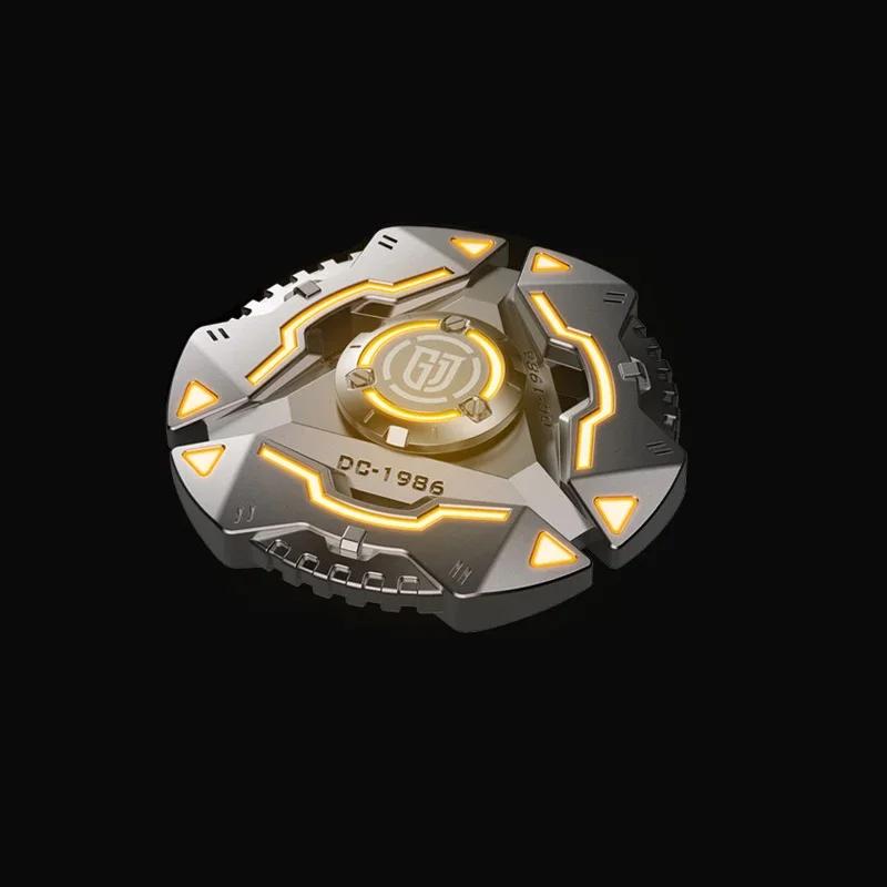 צעצוע להפגת מתח זוהר פידג'ט ספינר הטוב ביותר פליימוביל קצה להקלה אנטי-סטרס צעצוע להקלה מתכת EDC גלגלת מבוגרים ילדים ADHD