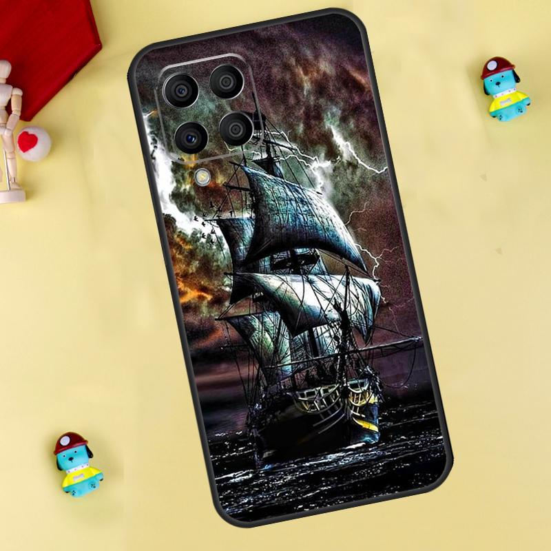 

Sailing Ship Pirate Ship Case For Samsung Galaxy M31 M21 M35 M12 M13 M14 M15 M06 M16 M36 M56 M53 M32 M52 M55 M34 M54 Samsung M12