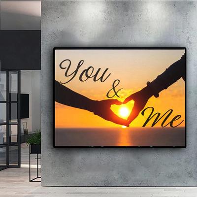 Pittura diamante 5D fai da te mano nella mano amante punto croce set ricamo diamante pieno mosaico immagine artistica di strass decorazione regalo