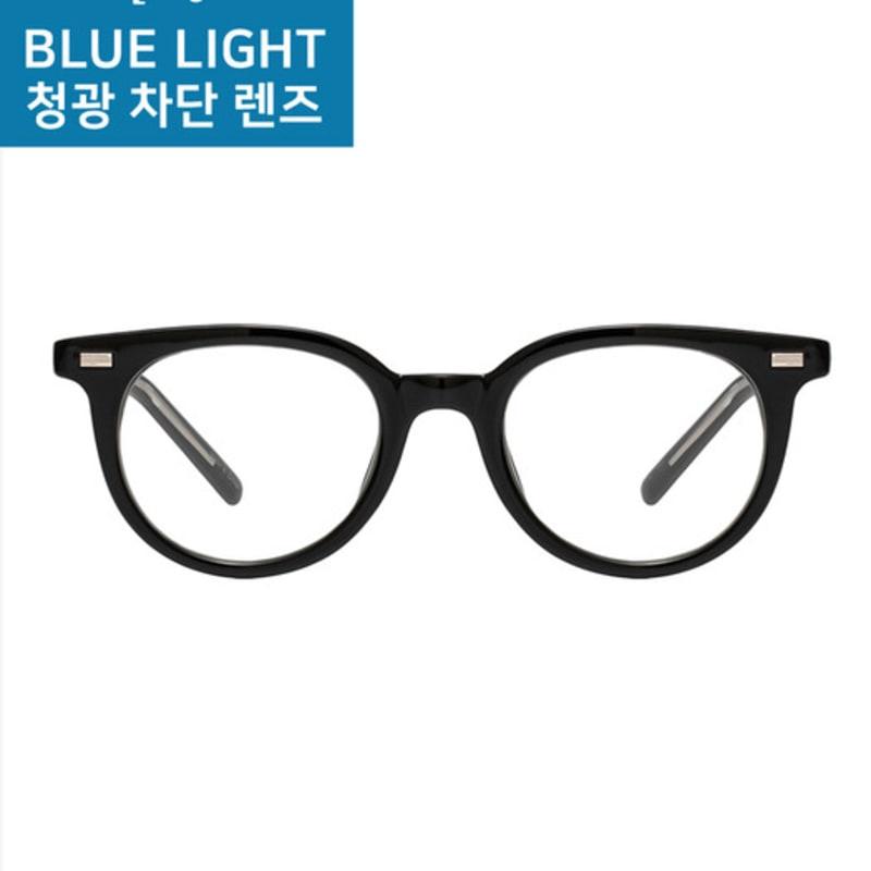 RECLOW RECLOW E525 BLACK GLASS Blue Light VER Glasses