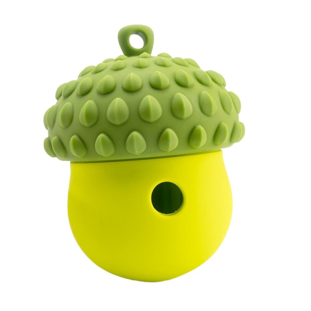 Durable Dog Toys Chew Balls Silicone Puppy Teething Toys Treat Dispensing Ball  for Small Dogs