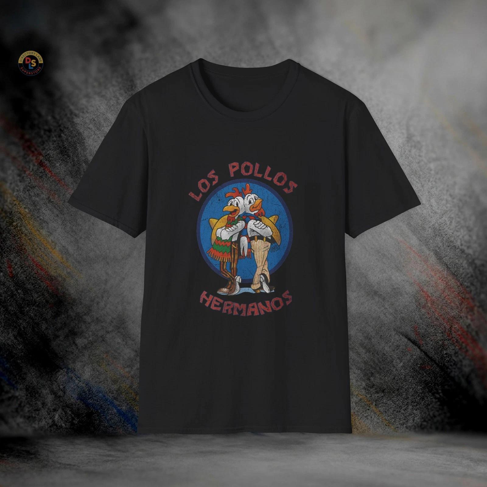 Los Pollos Hermanos Vintage Breaking Bad T-Shirt | Softstyle Tee XL