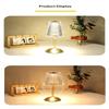 Rechargeable Desk Lamp With LED Aesthetic Design And 3 Color Light Modes For Bedrooms