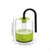 Reptile Mist Tool Compact Humidifier with Hose Tabletop for Vivarium Single Tube Eu