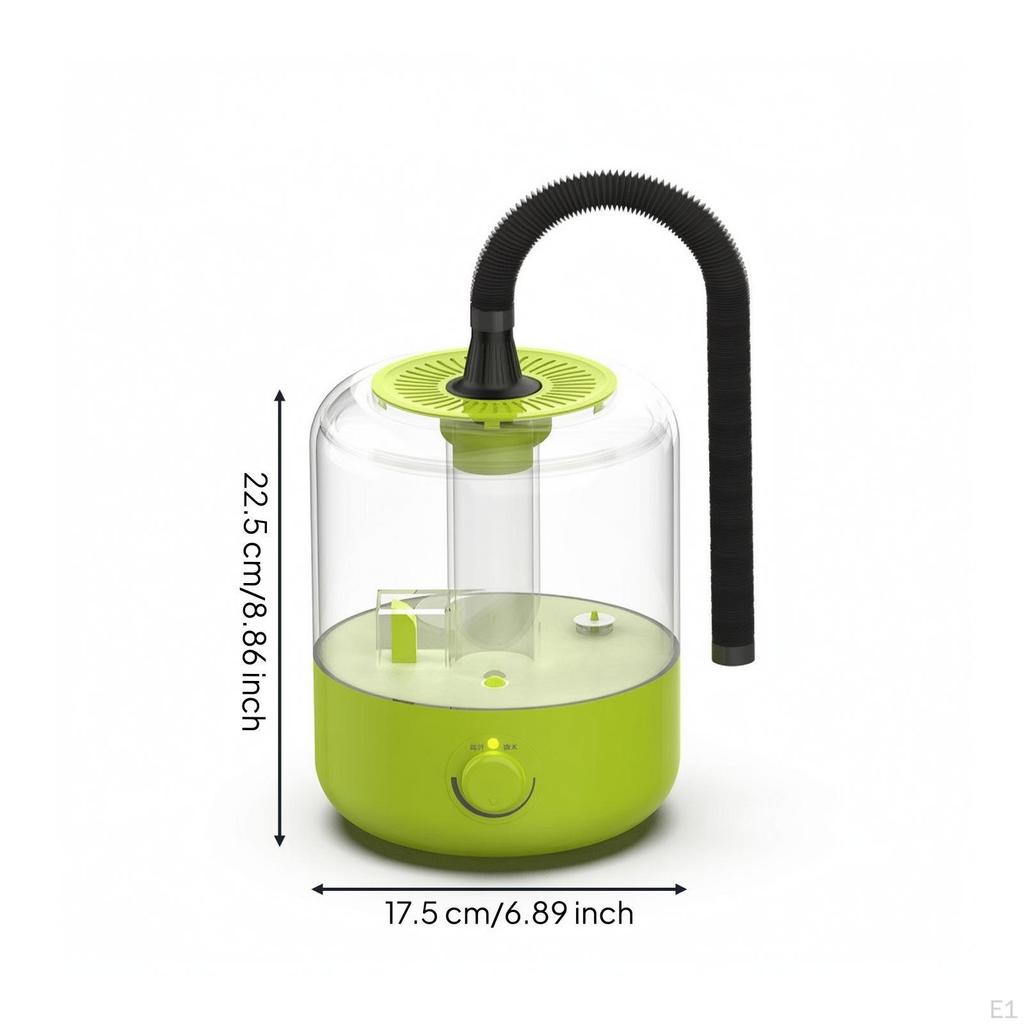 Reptile Mist Tool Compact Humidifier with Hose Tabletop for Vivarium Single Tube Eu