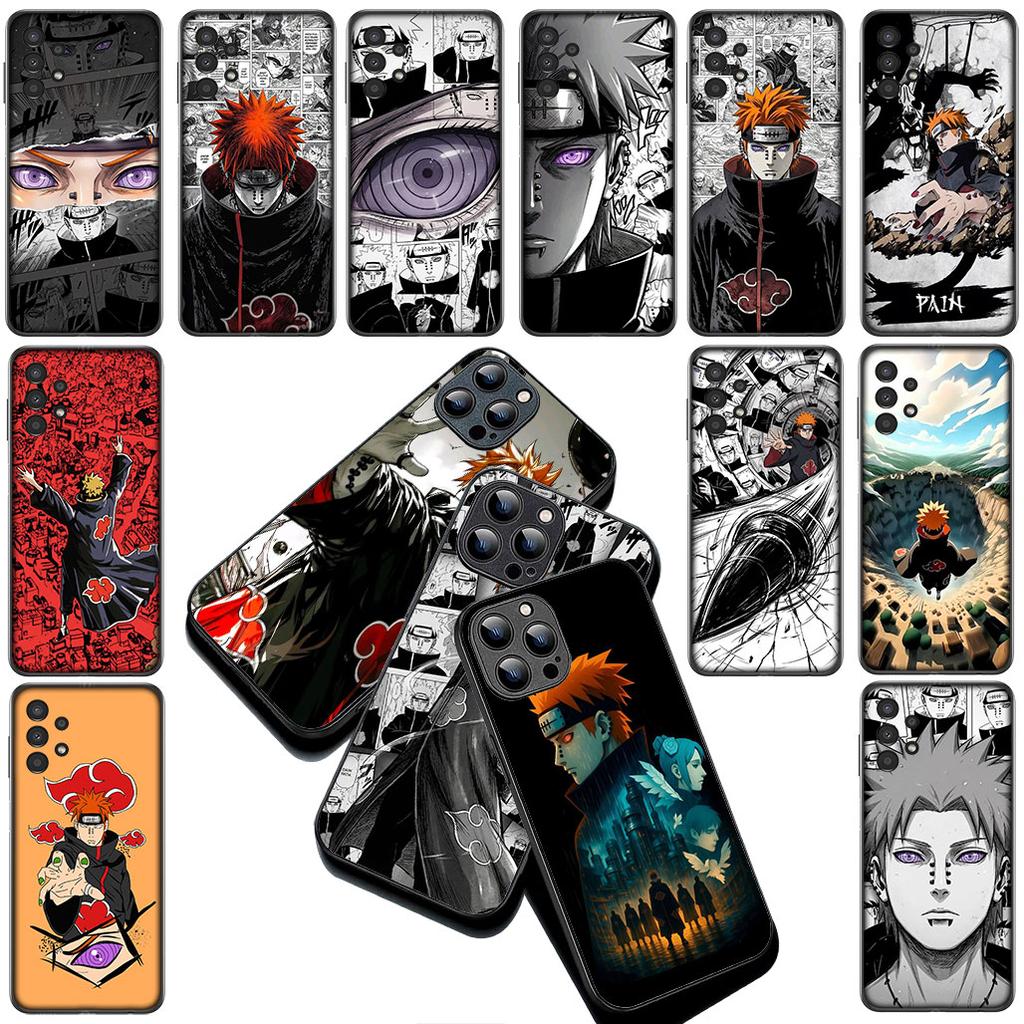 Cartoon Pain Narutos Poster Cover for Samsung Galaxy S22 S21 S20 FE Ultra Plus A07 A15 A16 A17 A25 A37 A57 + Coque Phone Case