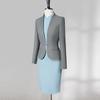 Treluoman Women's New Chinese Style Professional Suit Set