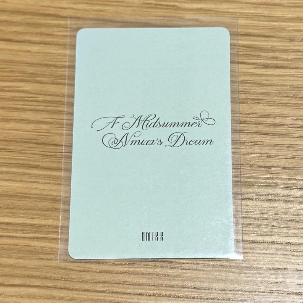 [USED] NMIXX Bay withmuu popup scratch 4 prizes trading card