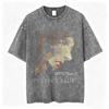 Vintage Washed Anime Perfect Blue Mima Kirigoe TShirts Mens Women Clothing Fashion Harajuku Oversized Short Sleeve T Shirts
