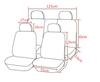 Universal Car Seat Covers Full Set Cushion Interior Accessories & Seat Covers