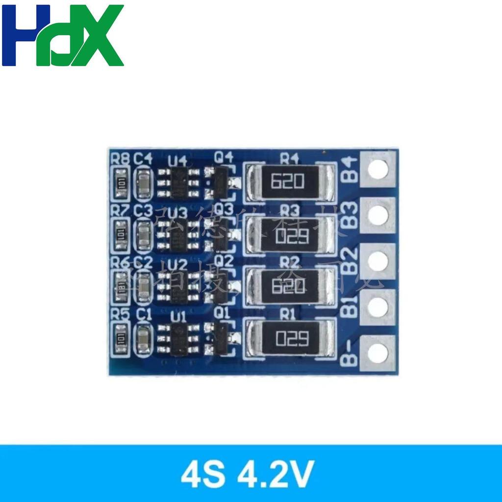 3-8 String 18650 Lithium Battery Passive Balancing Board for Ternary and Polymer Battery Charging.