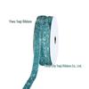 1cm Flocked Ribbon for Gift Wrapping & Costume Decoration - Non-Elastic, Shiny Woven Design