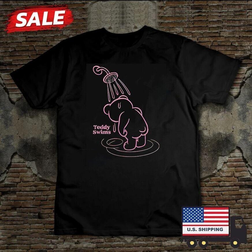 

Teddy Swims Album Music Tour Cotton Short Sleeve Unisex TShirt All Size 7HRC80 Unisex T-Shirt S