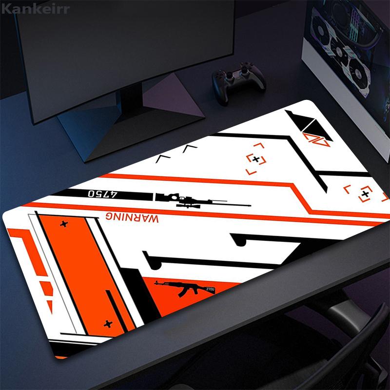 CSGO Anime Kawaii Pink Large Mouse Pad Gamer Mousepad Office Accessories for Deskmat Game Keyboard Pads Xcm Locking Edge Mat