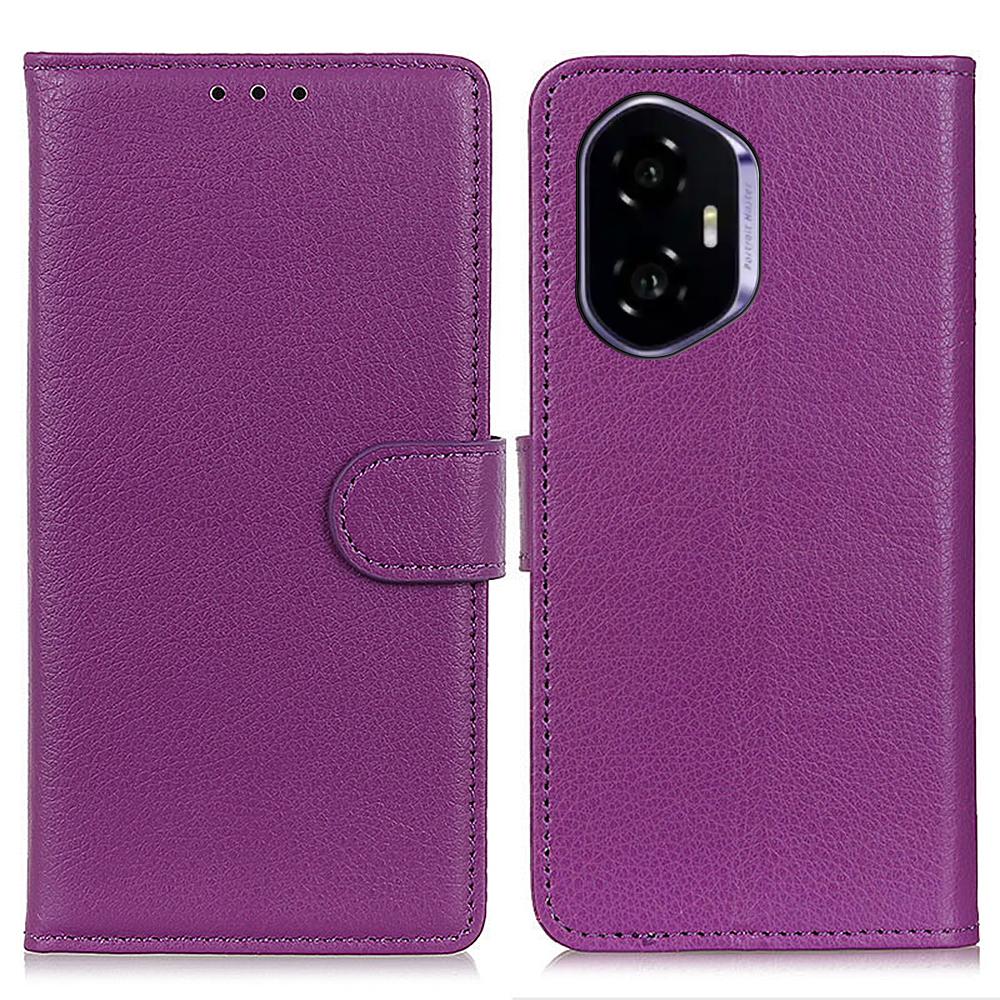 För Honor 400 Plånboksfodral PU Läder Telefonskal Litchi Textur