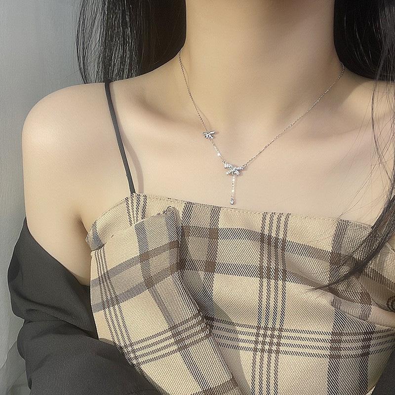 Titanstahl Halskette - Elegante Halskette für Damen - Herzförmiger Anhänger Zubehör