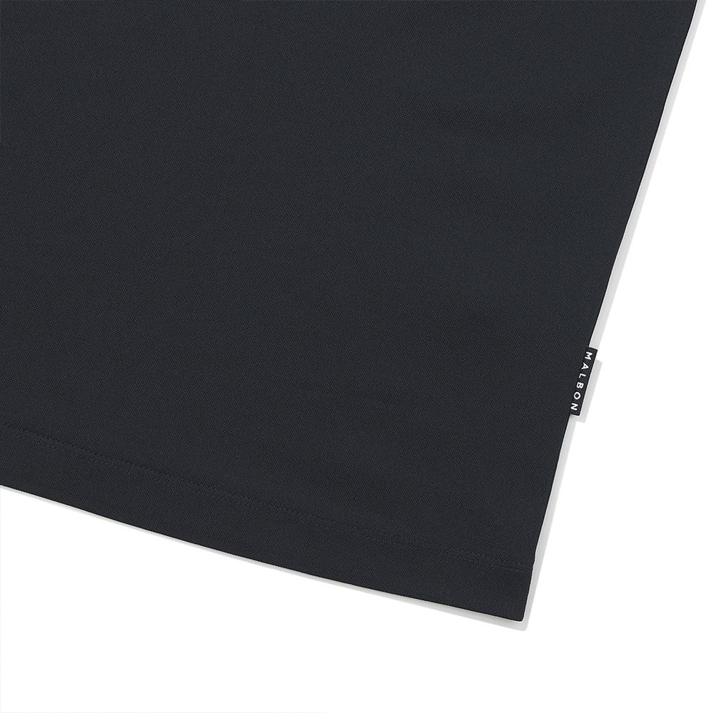 MALBON GOLF Color Block Polo Shirt Navy (Man)