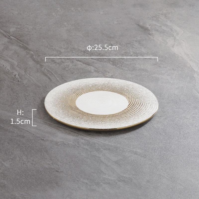 

Керамическая обеденная тарелка Креативная плоская тарелка Тарелка для стейка Десертные тарелки Тарелки для закусок Тарелки для суши Домашняя круглая посуда