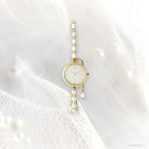 Fieldwork Women's Analog Bracelet Watch with Metal Band, Gold, ST286-2