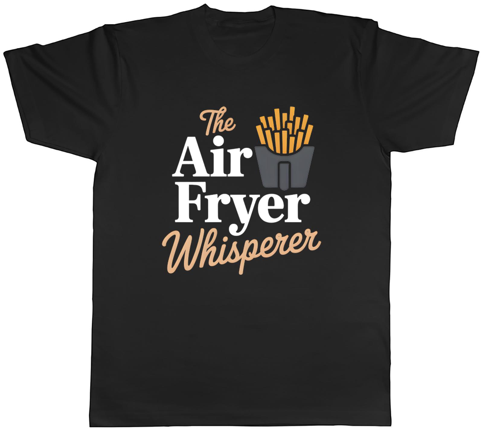 The Air Fryer Whisperer Mens T-Shirt Tee Gift Top L