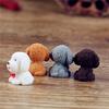 4 teile/los Kreative Dekoration Micro Landschaft Harz Handwerk Mini Hund Simulation Tier Handwerk