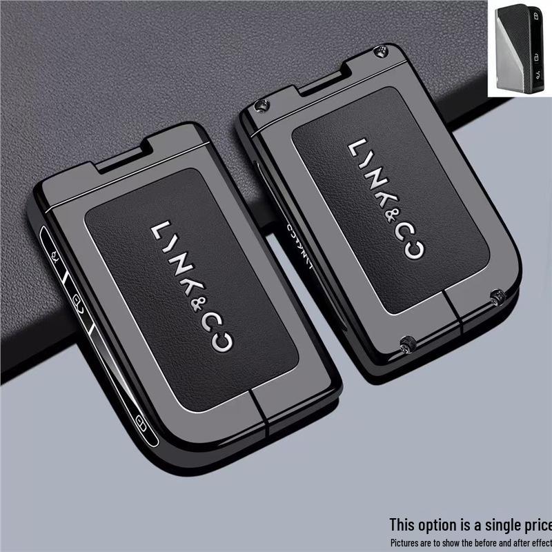 Lynk & Co 03 Key Case for Models 01/05/06/07/08/09/Z10/Z20 - Car Key Shell & Bag