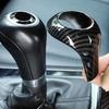 Stylish Gear Shifts Knob Cover with Carbon Fiber Design not Fading & Waterproof Gear Knob Cover Easy to Use for GLK