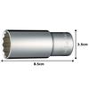 Tone Deep Socket 26mm Width HP4D-26L (12-Point), 12.7mm (1/2") Drive,