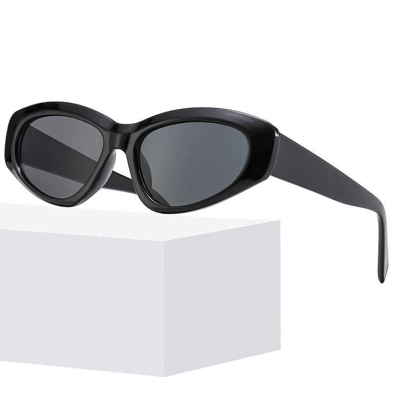 Fashion Classic Shades Eyeglasses Luxury Cat Eye Sun Glasses UV400 Custom Logo Designer Sunglasses Women Ins Trend Lentes De Sol