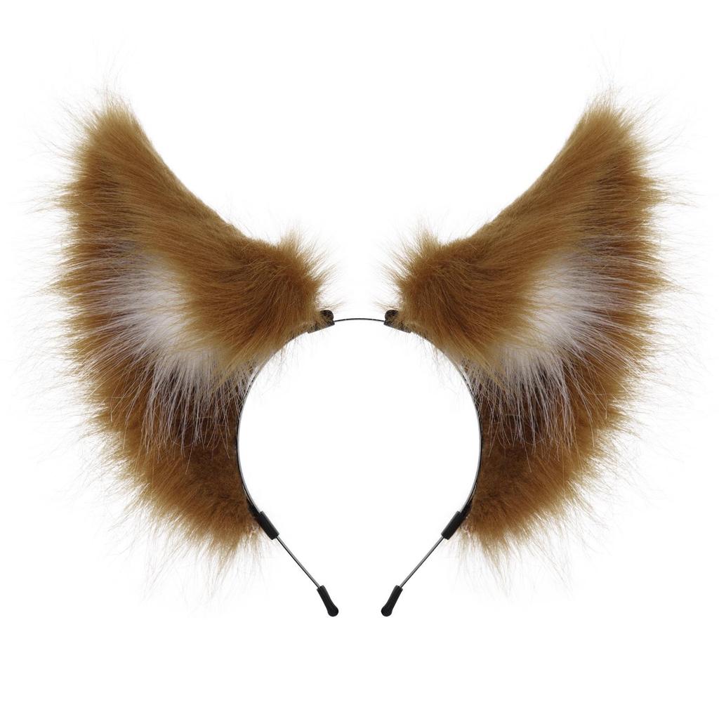 Fascia Peluche con Orecchie da Gatto - Carino Copricapo Animale Cosplay, Perfetta per Comic Con e Costumi da Catgirl