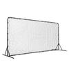 VEVOR Soccer Rebounder Net, 12x6FT Iron Soccer Training Equipment, Sports Football Training Gift with Portable Bag
