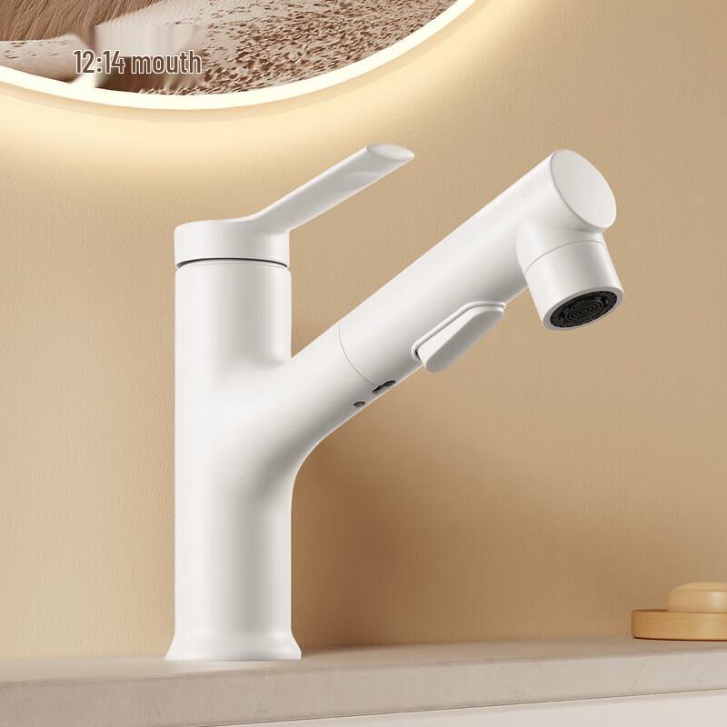 Kaibe Pull-Out Hot & Cold Brass Basin Faucet T450